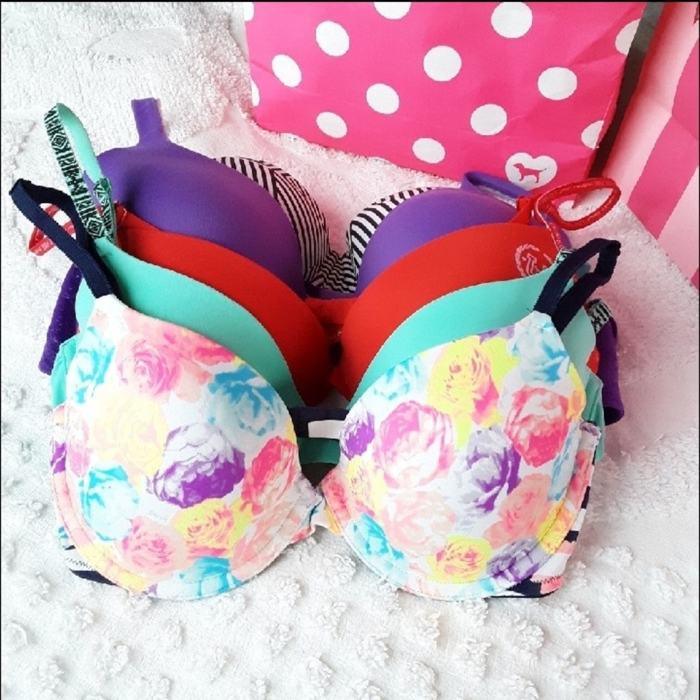PINK Victoria's Secret Wear Everywhere Demi Bra